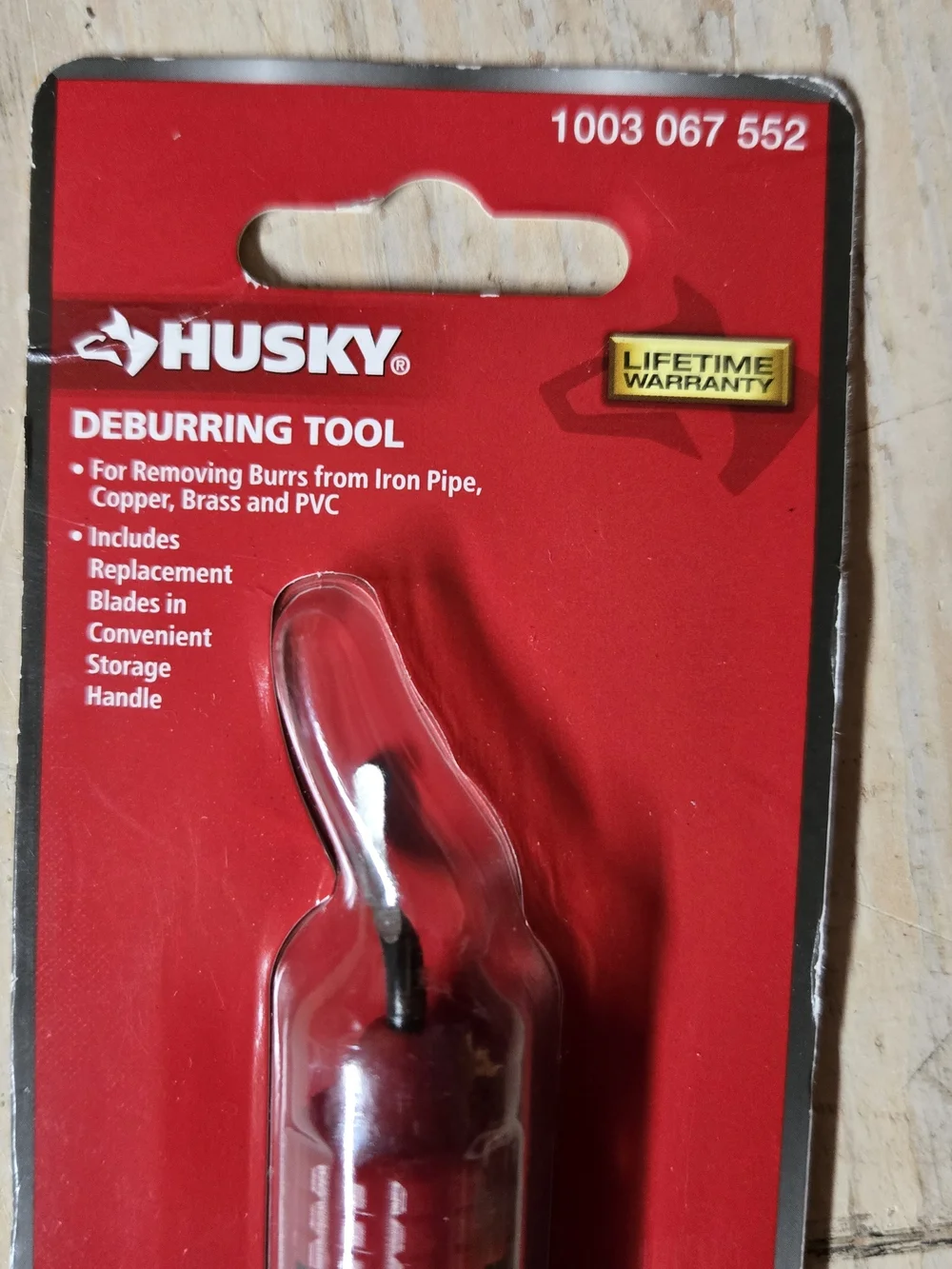 Husky Red Deburring Tool - Picture 2 of 4